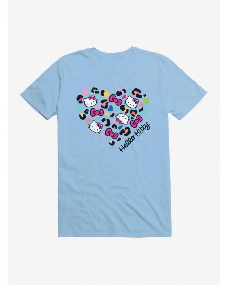 Hello Kitty Jungle Paradise Spotted Heart T-Shirt $7.84 T-Shirts