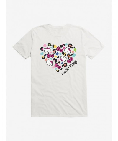 Hello Kitty Jungle Paradise Spotted Heart T-Shirt $7.84 T-Shirts