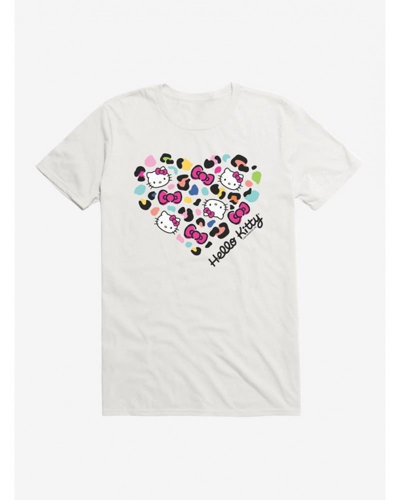 Hello Kitty Jungle Paradise Spotted Heart T-Shirt $7.84 T-Shirts