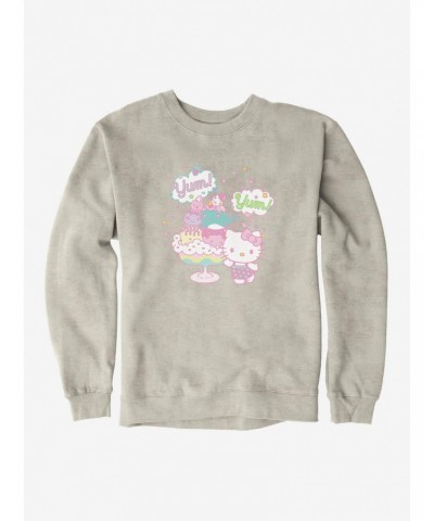 Hello Kitty Kawaii Vacation Dessert Time Sweatshirt $13.58 Sweatshirts