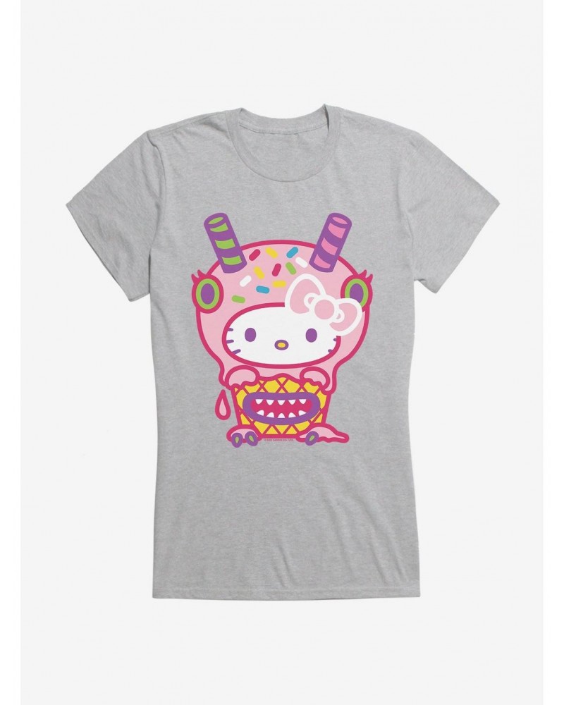 Hello Kitty Sweet Kaiju Cupcake Girls T-Shirt $6.37 T-Shirts