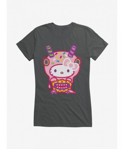 Hello Kitty Sweet Kaiju Cupcake Girls T-Shirt $6.37 T-Shirts