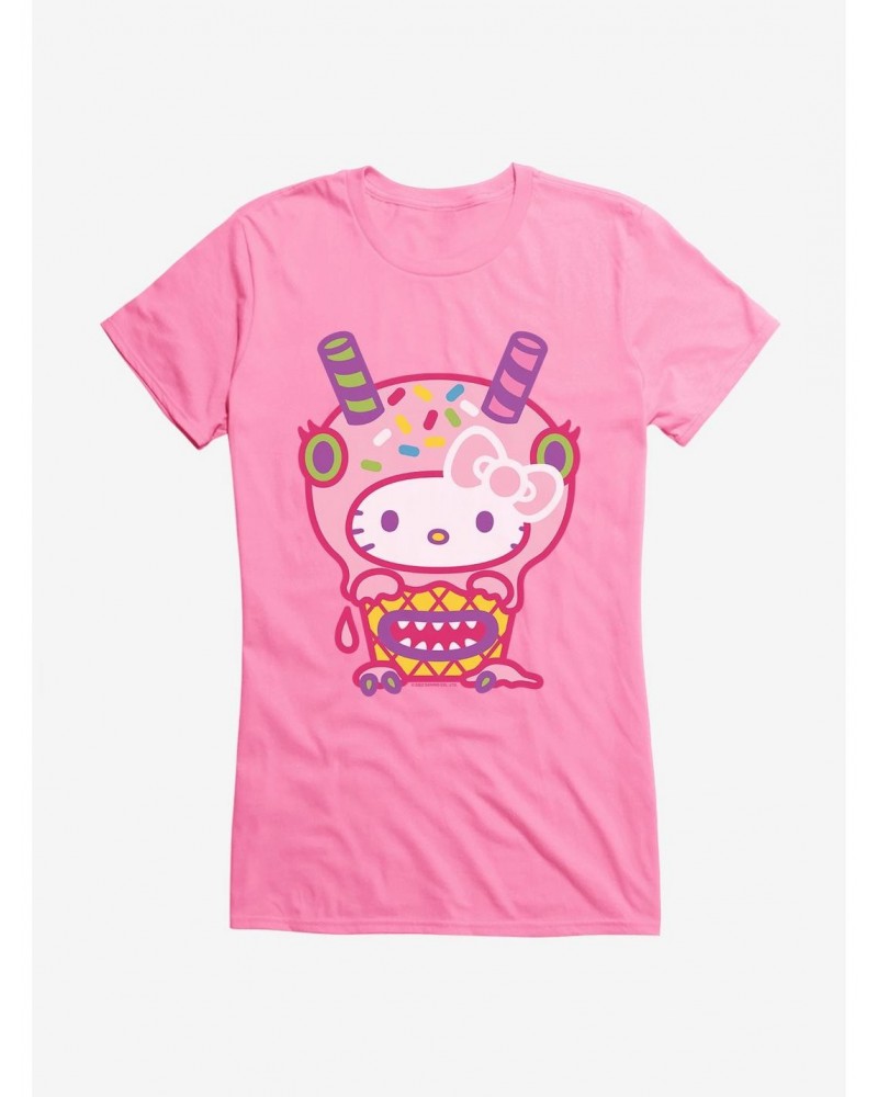 Hello Kitty Sweet Kaiju Cupcake Girls T-Shirt $6.37 T-Shirts