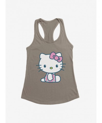 Hello Kitty Kawaii Vacation Polka Dot Swim Outfit Girls Tank $7.97 Tanks