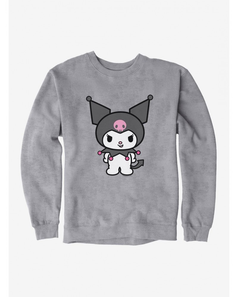 Kuromi Evil Grin Sweatshirt $11.51 Sweatshirts