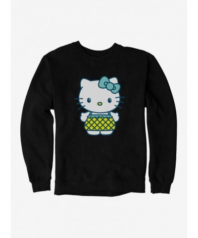Hello Kitty Kawaii Vacation Pineapple Outfit Sweatshirt $13.28 Sweatshirts