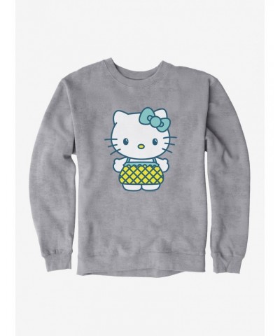 Hello Kitty Kawaii Vacation Pineapple Outfit Sweatshirt $13.28 Sweatshirts