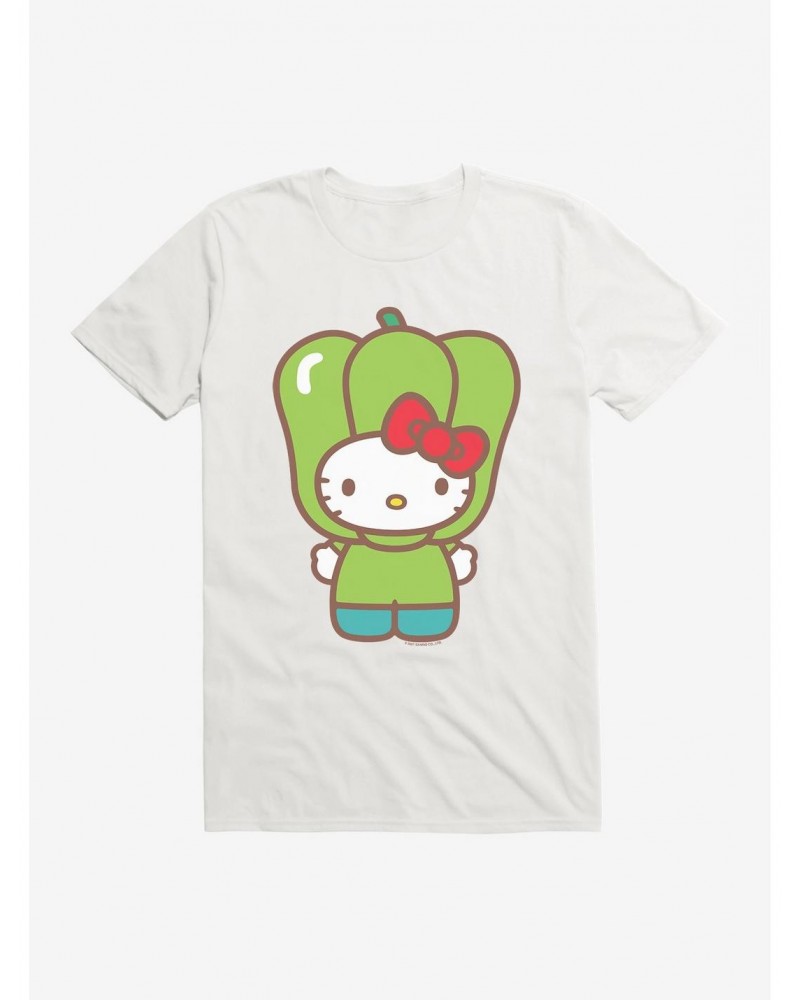 Hello Kitty Five A Day Bell Pepper T-Shirt $5.93 T-Shirts
