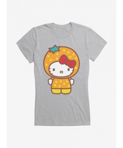 Hello Kitty Five A Day Orange Outfit Girls T-Shirt $6.37 T-Shirts