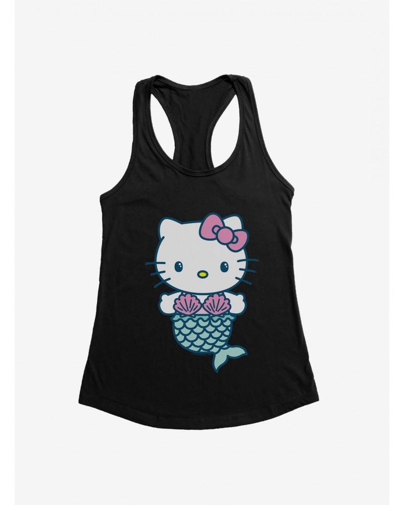 Hello Kitty Kawaii Vacation Mermaid Outfit Girls Tank $6.57 Tanks