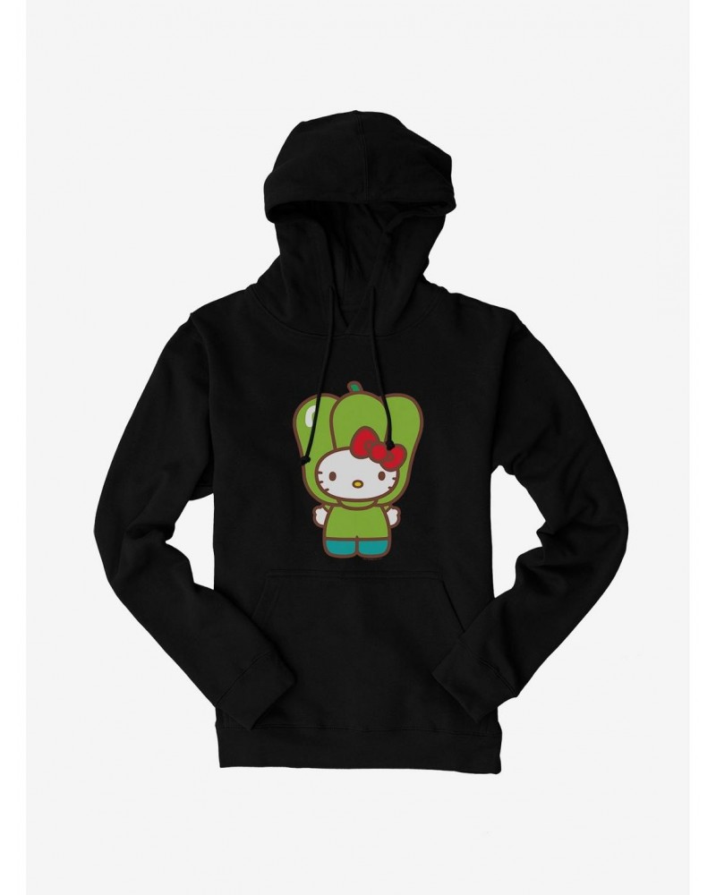Hello Kitty Five A Day Bell Pepper Hoodie $12.93 Hoodies