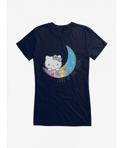 Hello Kitty Love By The Moon Girls T-Shirt $7.77 T-Shirts