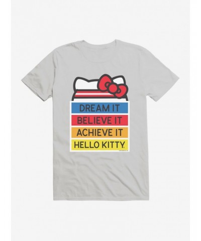 Hello Kitty Dream It Believe It Achieve It T-Shirt $8.80 T-Shirts
