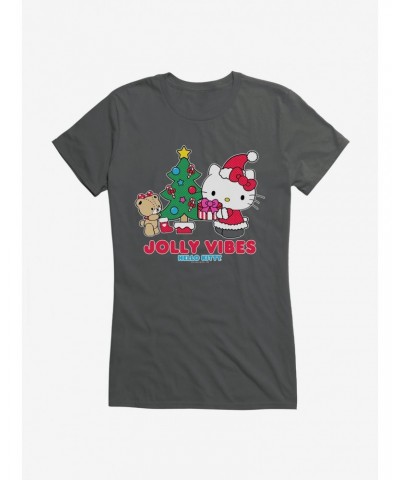 Hello Kitty Jolly Vibes Girls T-Shirt $8.76 T-Shirts