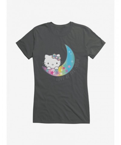 Hello Kitty Love By The Moon Girls T-Shirt $7.77 T-Shirts