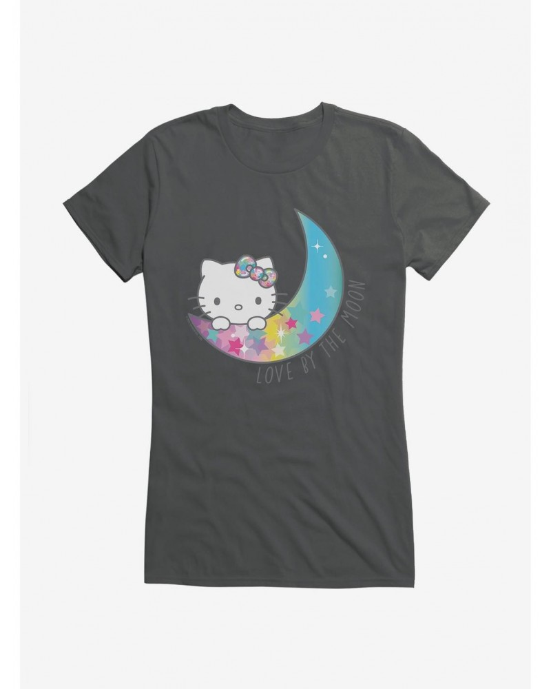 Hello Kitty Love By The Moon Girls T-Shirt $7.77 T-Shirts