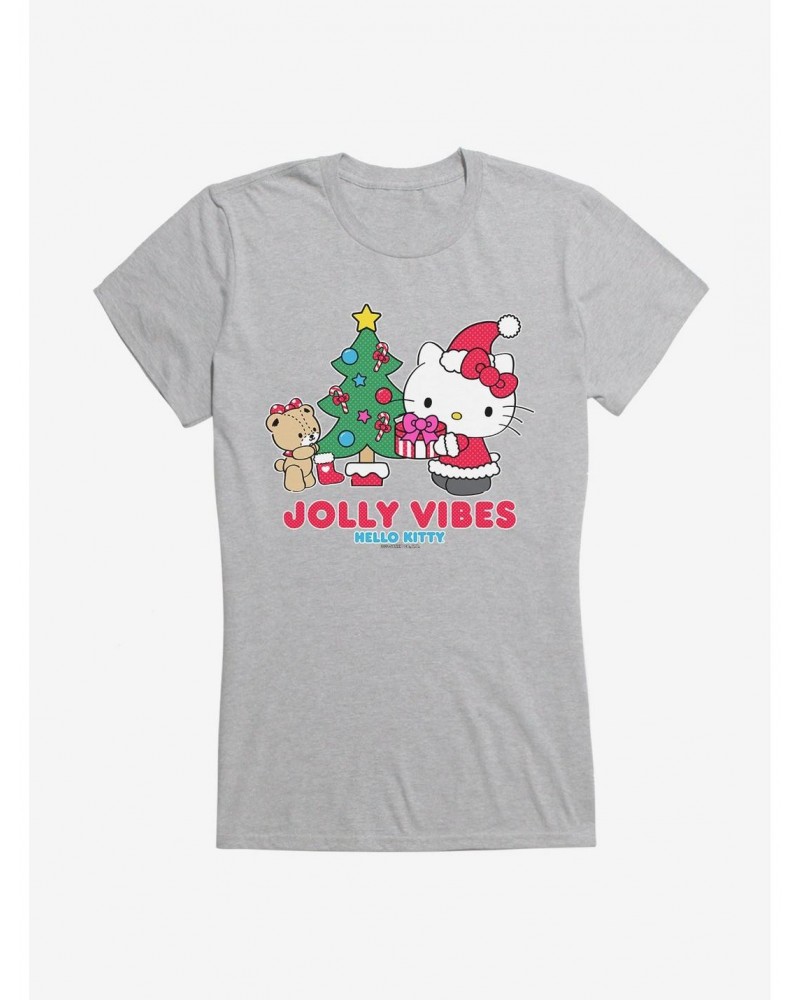 Hello Kitty Jolly Vibes Girls T-Shirt $8.76 T-Shirts