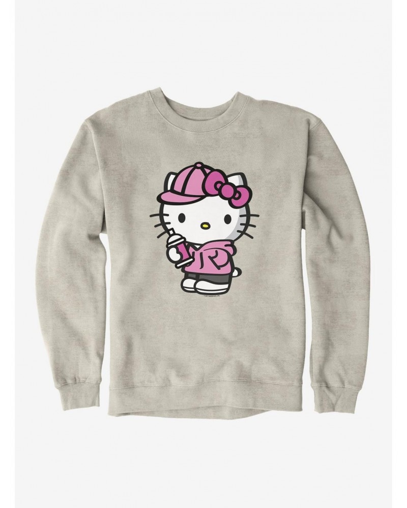 Hello Kitty Pink Front Sweatshirt $10.33 Sweatshirts