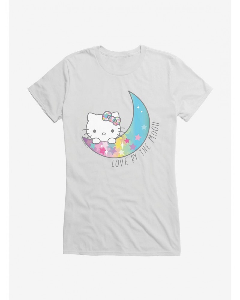 Hello Kitty Love By The Moon Girls T-Shirt $7.77 T-Shirts