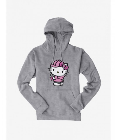 Hello Kitty Pink Side Hoodie $11.14 Hoodies