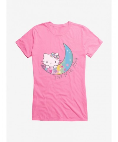 Hello Kitty Love By The Moon Girls T-Shirt $7.77 T-Shirts