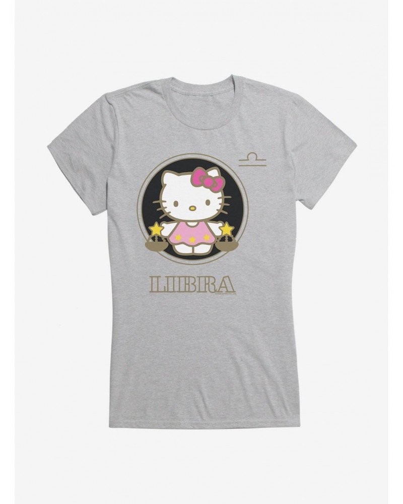 Hello Kitty Star Sign Libra Stencil Girls T-Shirt $8.76 T-Shirts