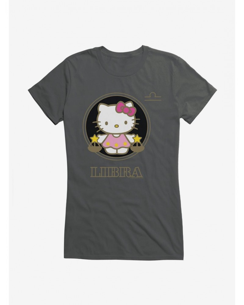 Hello Kitty Star Sign Libra Stencil Girls T-Shirt $8.76 T-Shirts