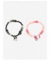 My Melody & Kuromi Cupid Best Friend Beaded Bracelet Set $4.76 Bracelet Set