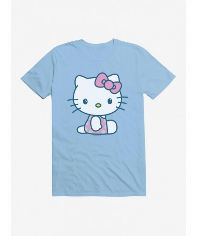 Hello Kitty Kawaii Vacation Polka Dot Swim Outfit T-Shirt $5.93 T-Shirts