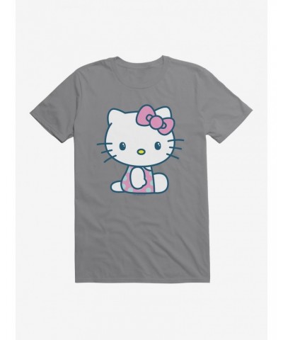 Hello Kitty Kawaii Vacation Polka Dot Swim Outfit T-Shirt $5.93 T-Shirts