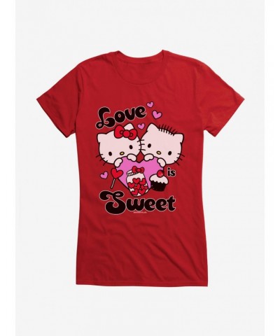 Hello Kitty Sweet Love Girls T-Shirt $7.77 T-Shirts