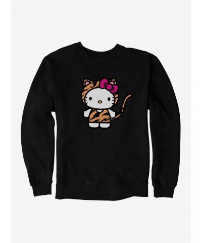 Hello Kitty Jungle Paradise Tiger Stripes Sweatshirt $11.81 Sweatshirts