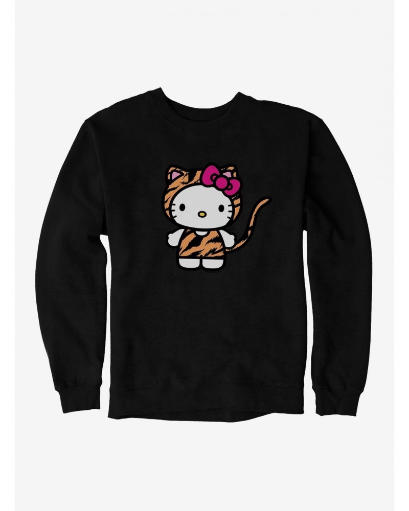 Hello Kitty Jungle Paradise Tiger Stripes Sweatshirt $11.81 Sweatshirts