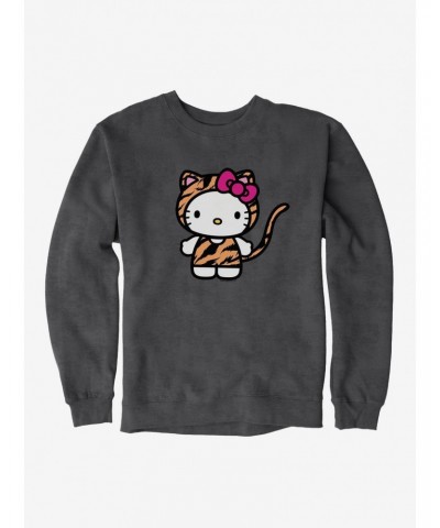 Hello Kitty Jungle Paradise Tiger Stripes Sweatshirt $11.81 Sweatshirts