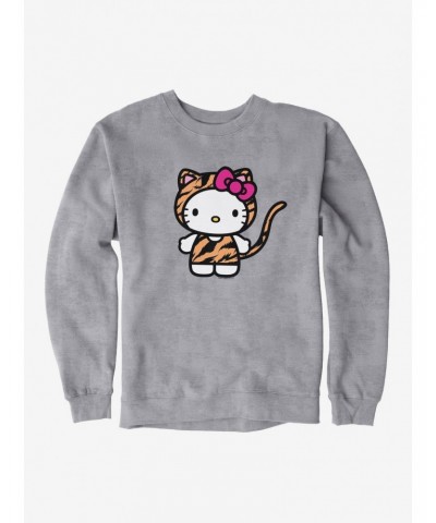 Hello Kitty Jungle Paradise Tiger Stripes Sweatshirt $11.81 Sweatshirts