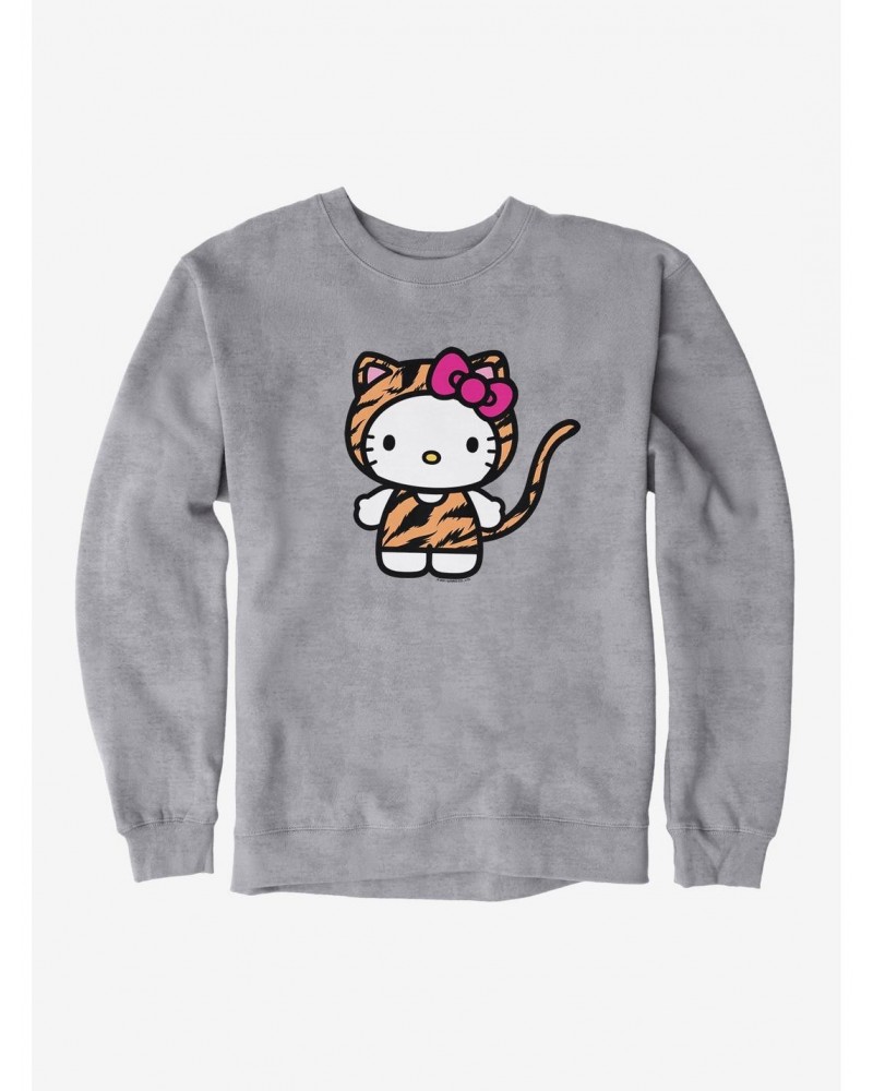 Hello Kitty Jungle Paradise Tiger Stripes Sweatshirt $11.81 Sweatshirts