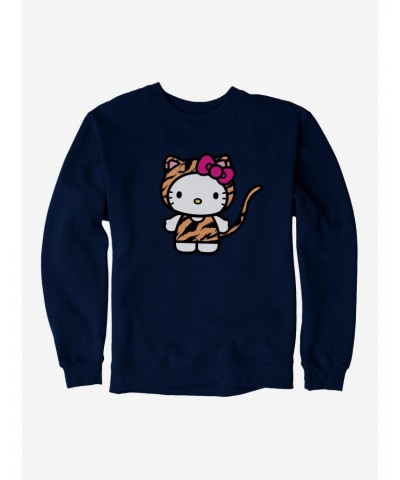 Hello Kitty Jungle Paradise Tiger Stripes Sweatshirt $11.81 Sweatshirts