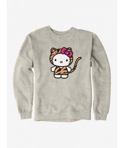 Hello Kitty Jungle Paradise Tiger Stripes Sweatshirt $11.81 Sweatshirts