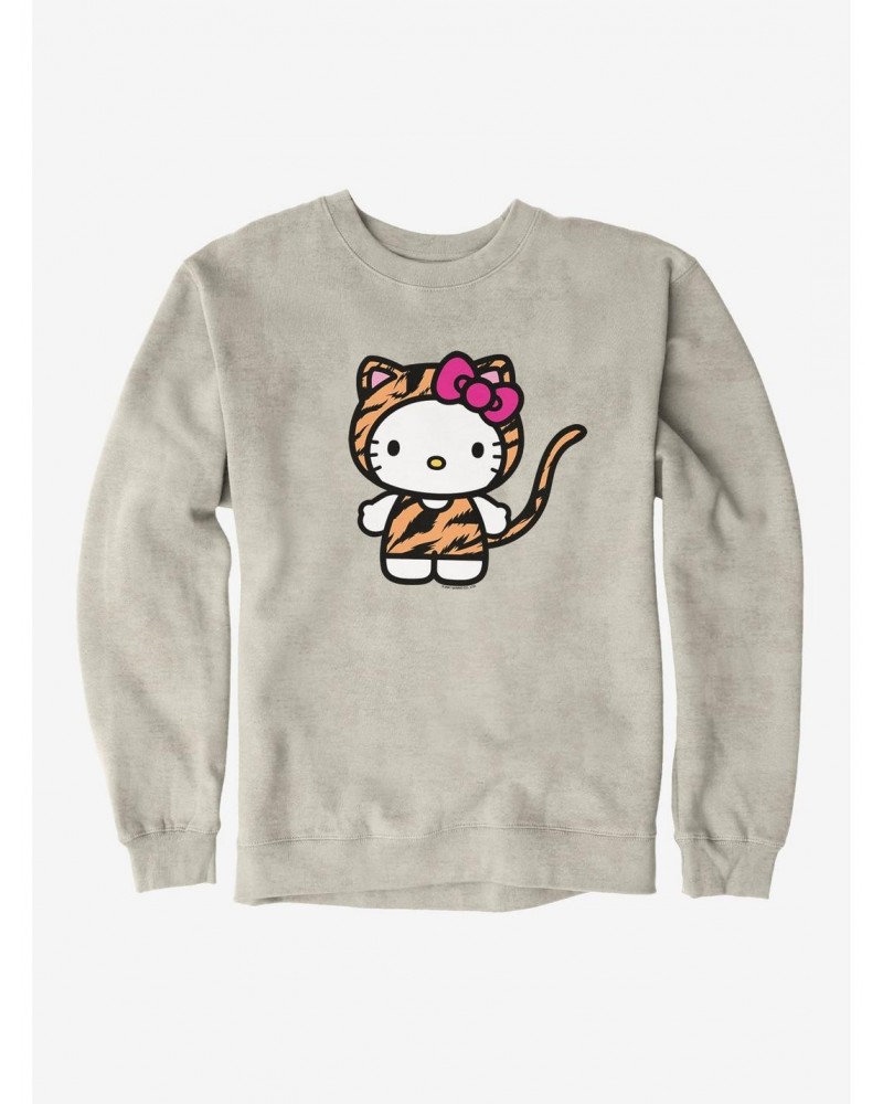 Hello Kitty Jungle Paradise Tiger Stripes Sweatshirt $11.81 Sweatshirts