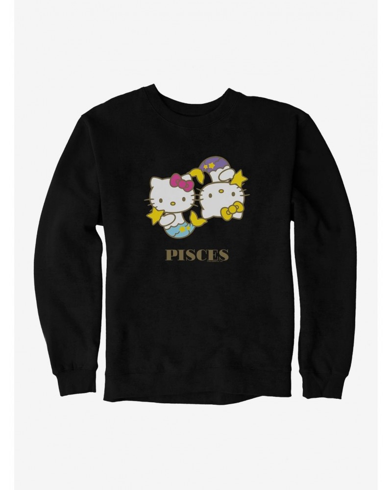 Hello Kitty Star Sign Pisces Sweatshirt $14.76 Sweatshirts