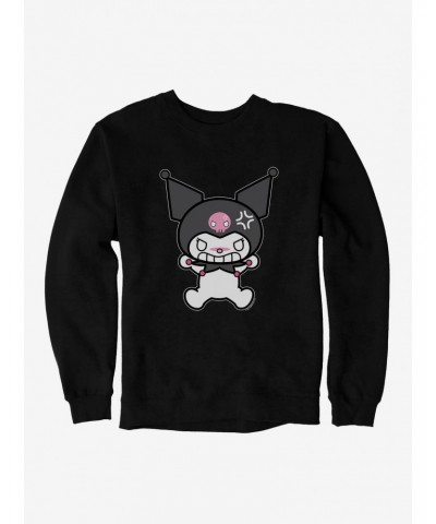 Kuromi Angry Grin Sweatshirt $9.15 Sweatshirts