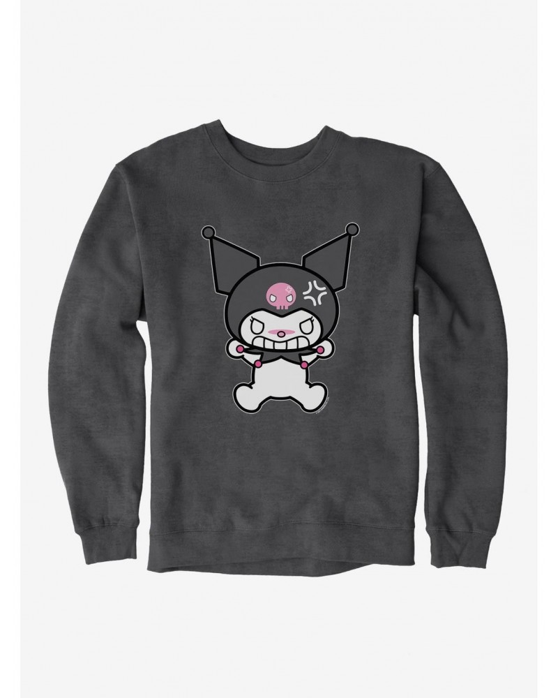 Kuromi Angry Grin Sweatshirt $9.15 Sweatshirts