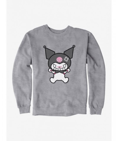 Kuromi Angry Grin Sweatshirt $9.15 Sweatshirts