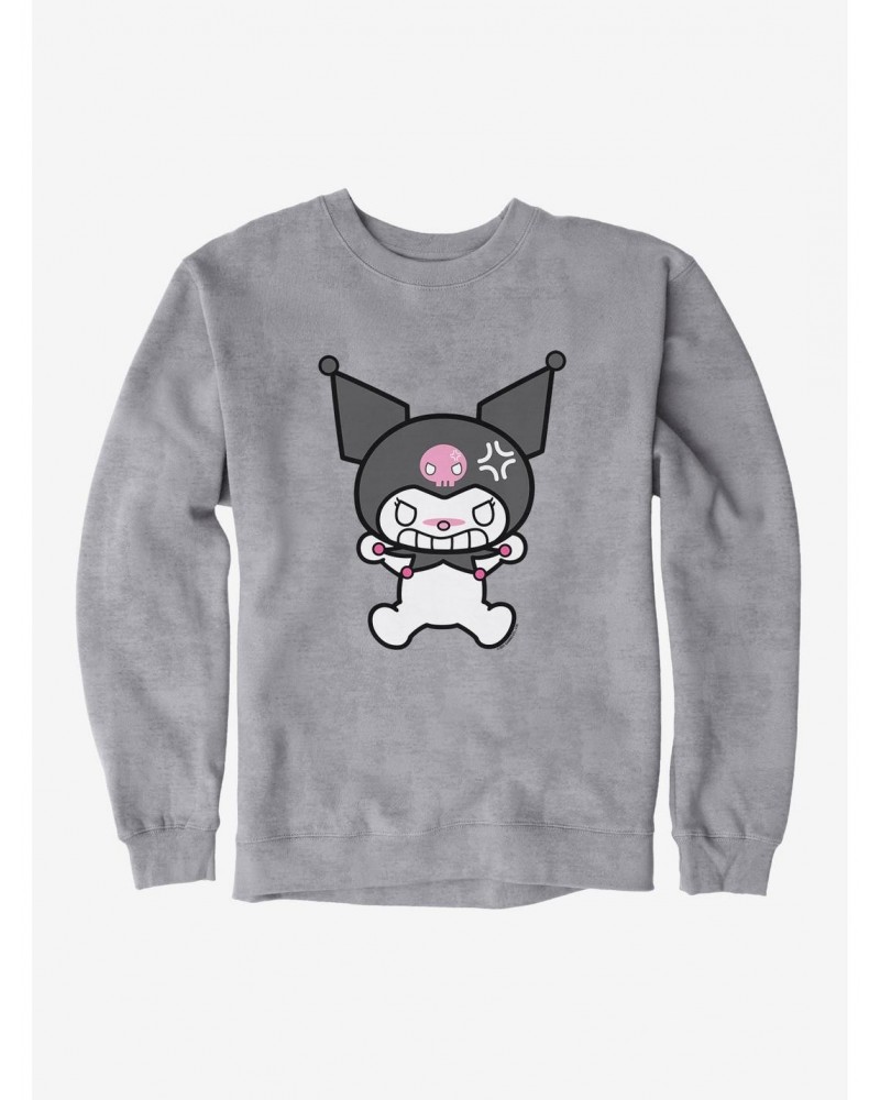 Kuromi Angry Grin Sweatshirt $9.15 Sweatshirts