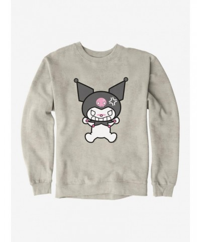 Kuromi Angry Grin Sweatshirt $9.15 Sweatshirts