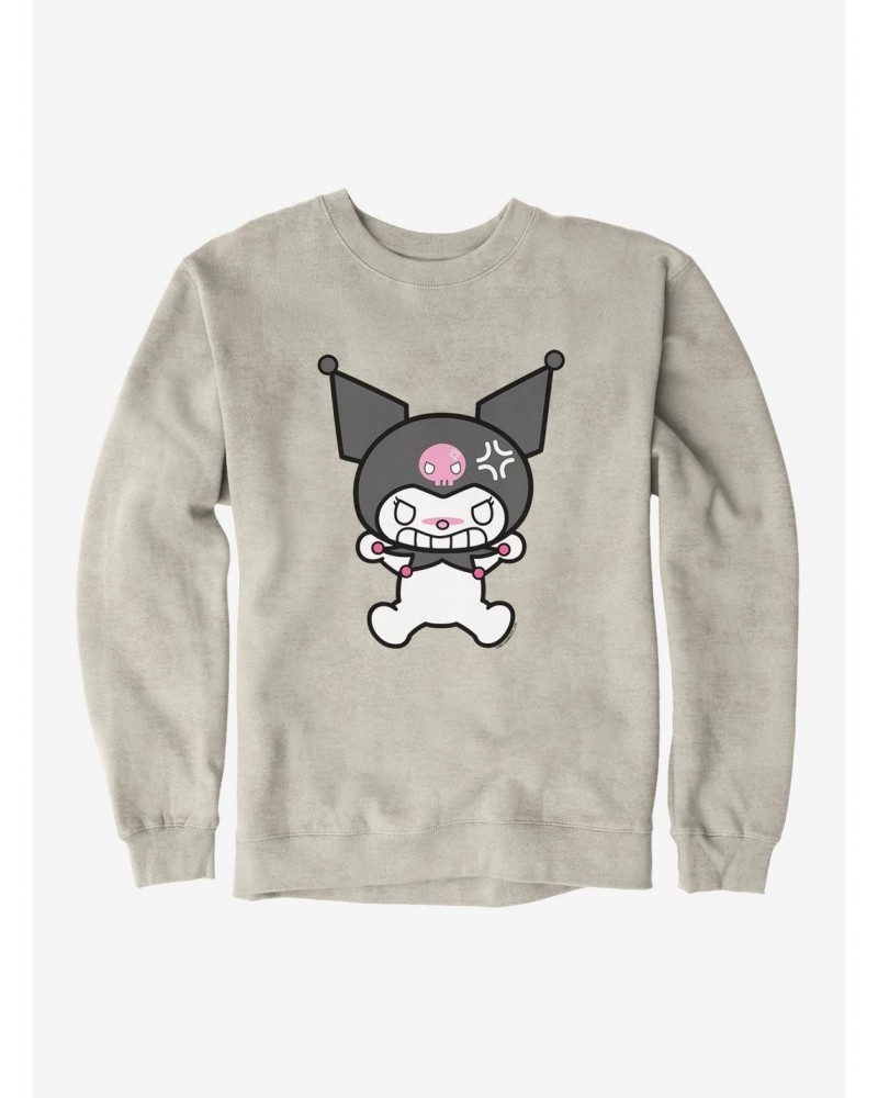 Kuromi Angry Grin Sweatshirt $9.15 Sweatshirts