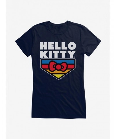 Hello Kitty Sports Logo Girls T-Shirt $8.17 T-Shirts