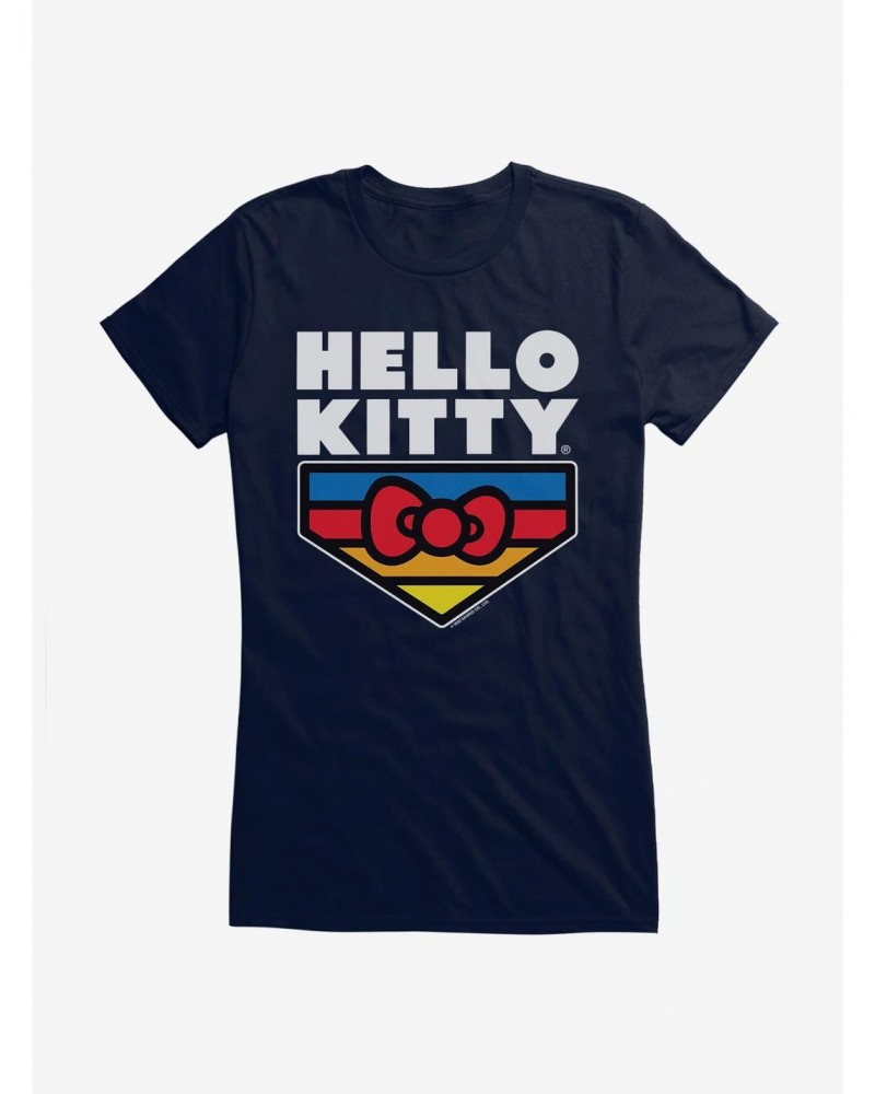 Hello Kitty Sports Logo Girls T-Shirt $8.17 T-Shirts