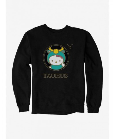 Hello Kitty Star Sign Taurus Stencil Sweatshirt $9.74 Sweatshirts