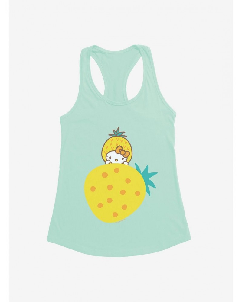 Hello Kitty Five A Day Rising Pineapple Girls Tank $8.37 Tanks